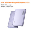 Toocki Magenetic PowerBank 5000mAh 15W Wireless Charging for Magsafe PD 20W Extenal Battery for iPhone 17 16 15 14 13 Pro Max
